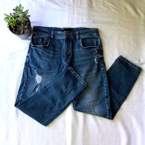Forever 21 Men’s Distressed Denim Jeans